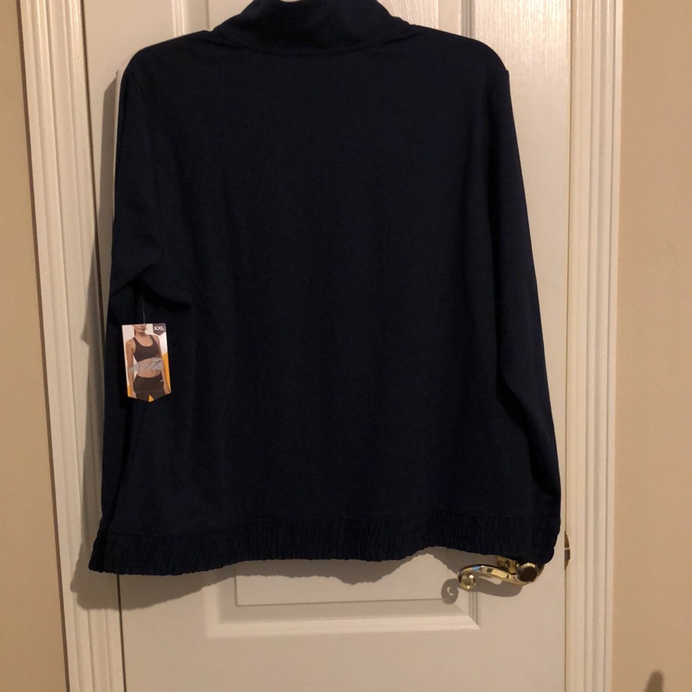 NWT AVIA TRACK JACKET. DARK NAVY. SIZE XXL (20 ) LADIES. - Picture 6 of 6